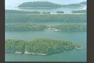 Picture of Sucia Island,
                Aerial Photo, Sucia Island Washington.